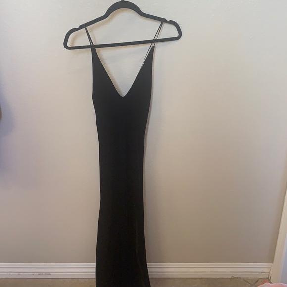 Black Velvet Macy’s maxi dress - Picture 1 of 2